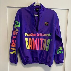 NEW Surf Style Mamitas Oversized Windbreaker/Rain Jacket